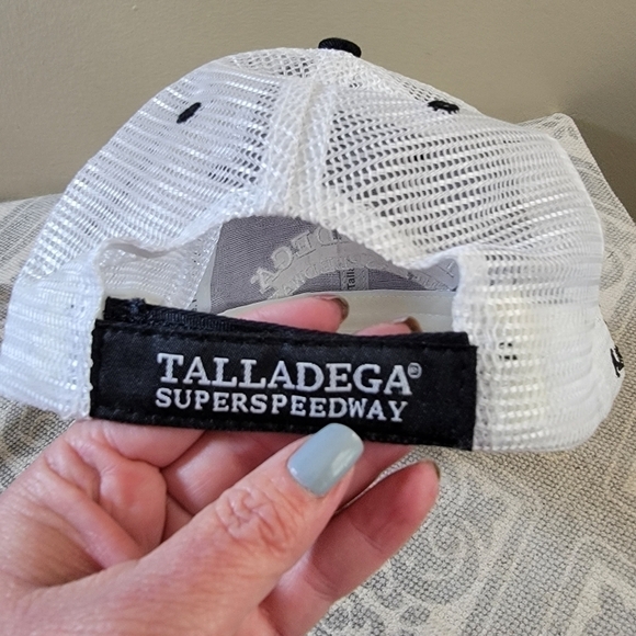 Talladega Superspeedway 2014 Aaron's 499 mesh snapback trucker hat ball cap - Picture 4 of 14